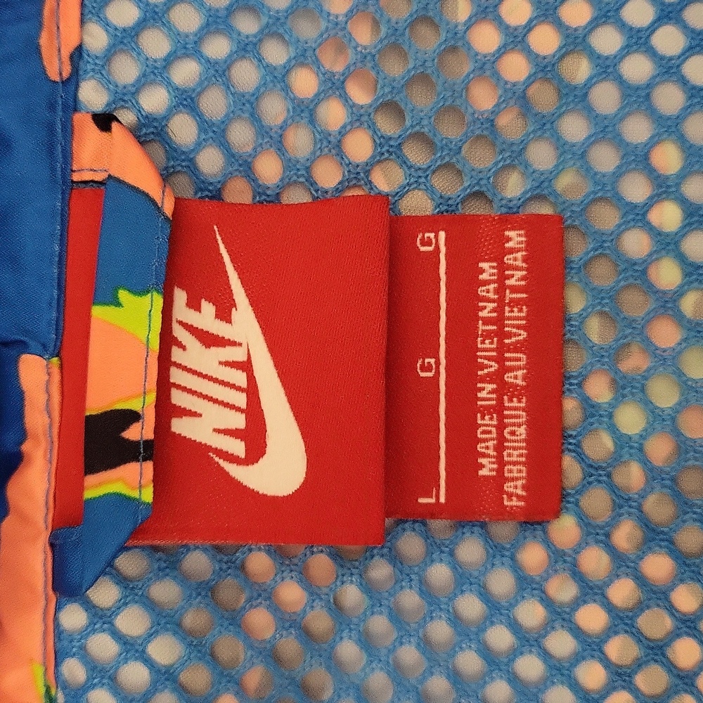 Nike Mens‎ M Vintage Windrunner Jacket Tiger Camo Packable Lightweight Hooded - Picture 2 of 12